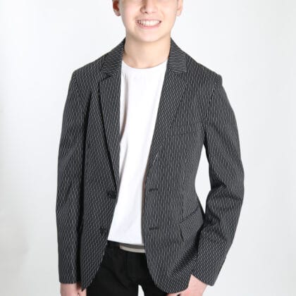 Patterned blazer