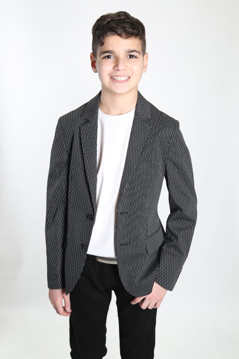 Patterned blazer