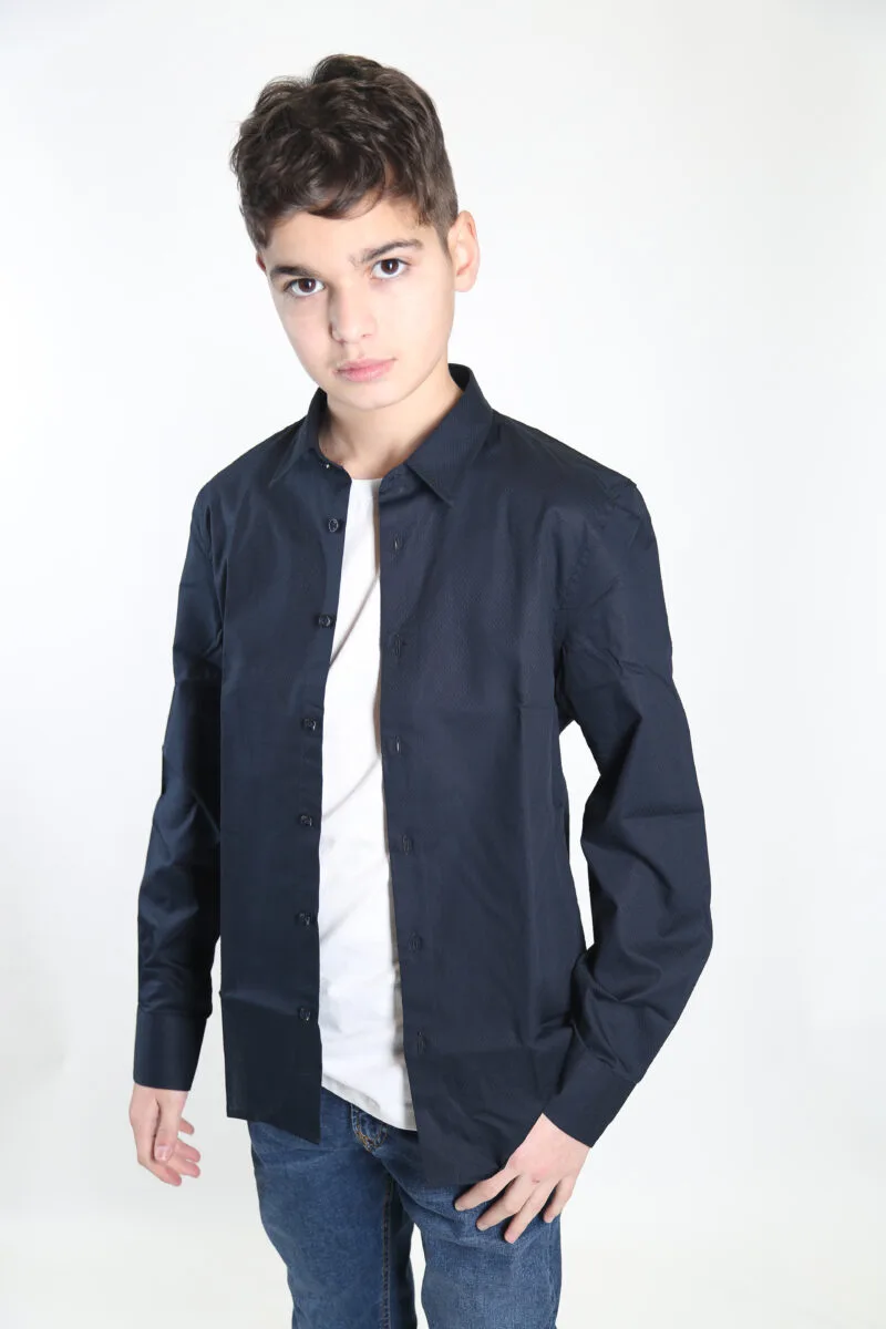 Navy Overshirt Jacket