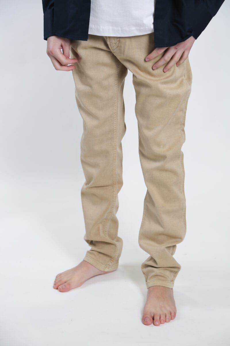Diesel Beige Chino Trousers - Image 2