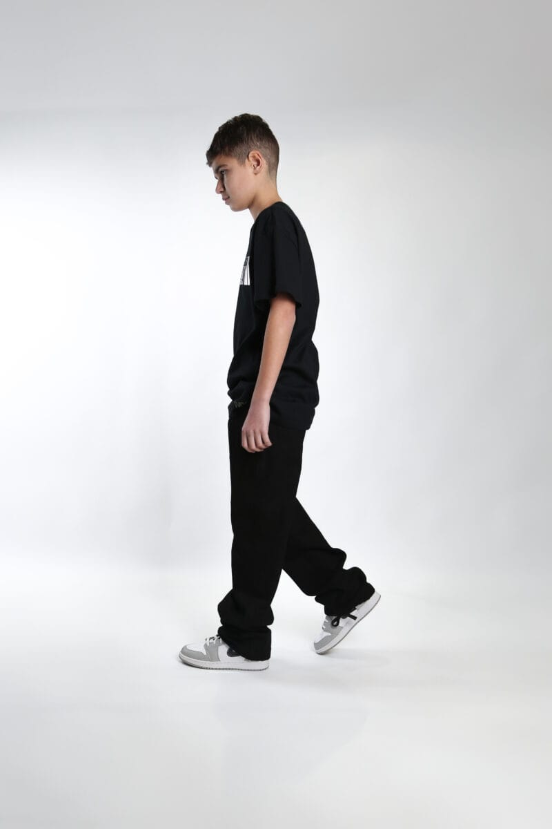 Black Cargo Jeans - Image 2