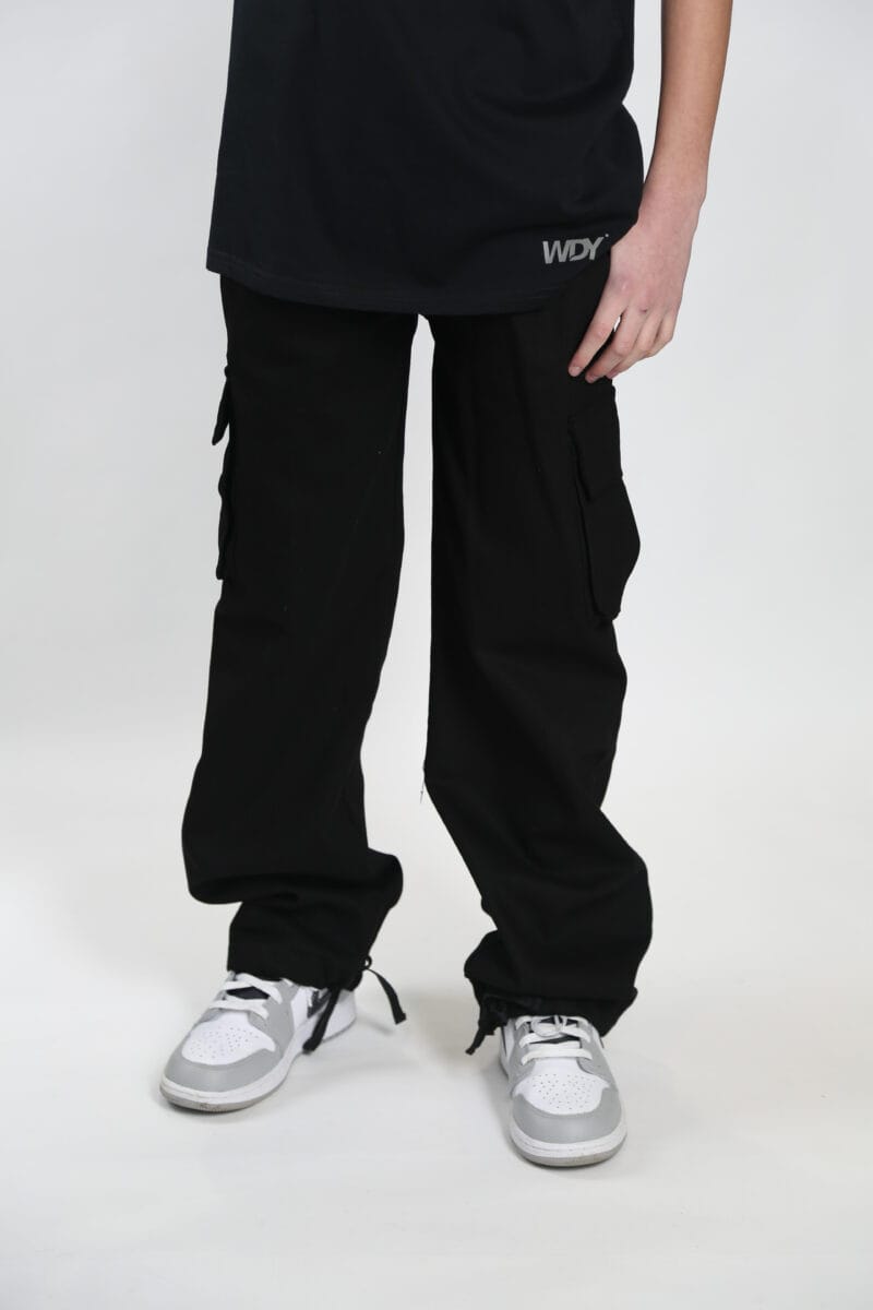 Black Cargo Jeans - Image 4